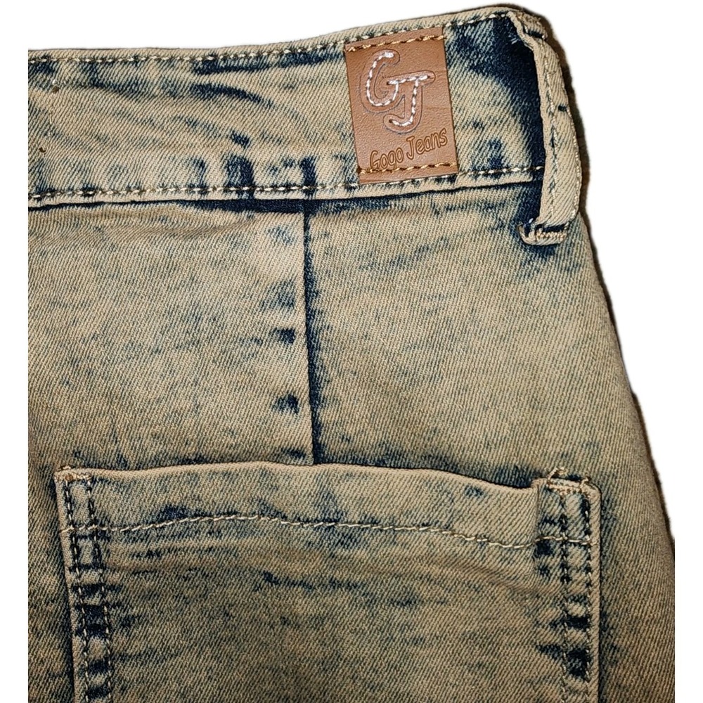 GOGO JEANS, rust Color, Size 1, New With Tags, Vintage Look, Soft, Stretchy.